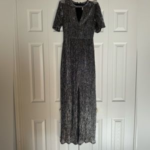 ASOS metallic dress